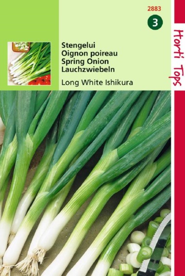 Stengelui Ishikura (Allium fistulosum) 750 zaden HT